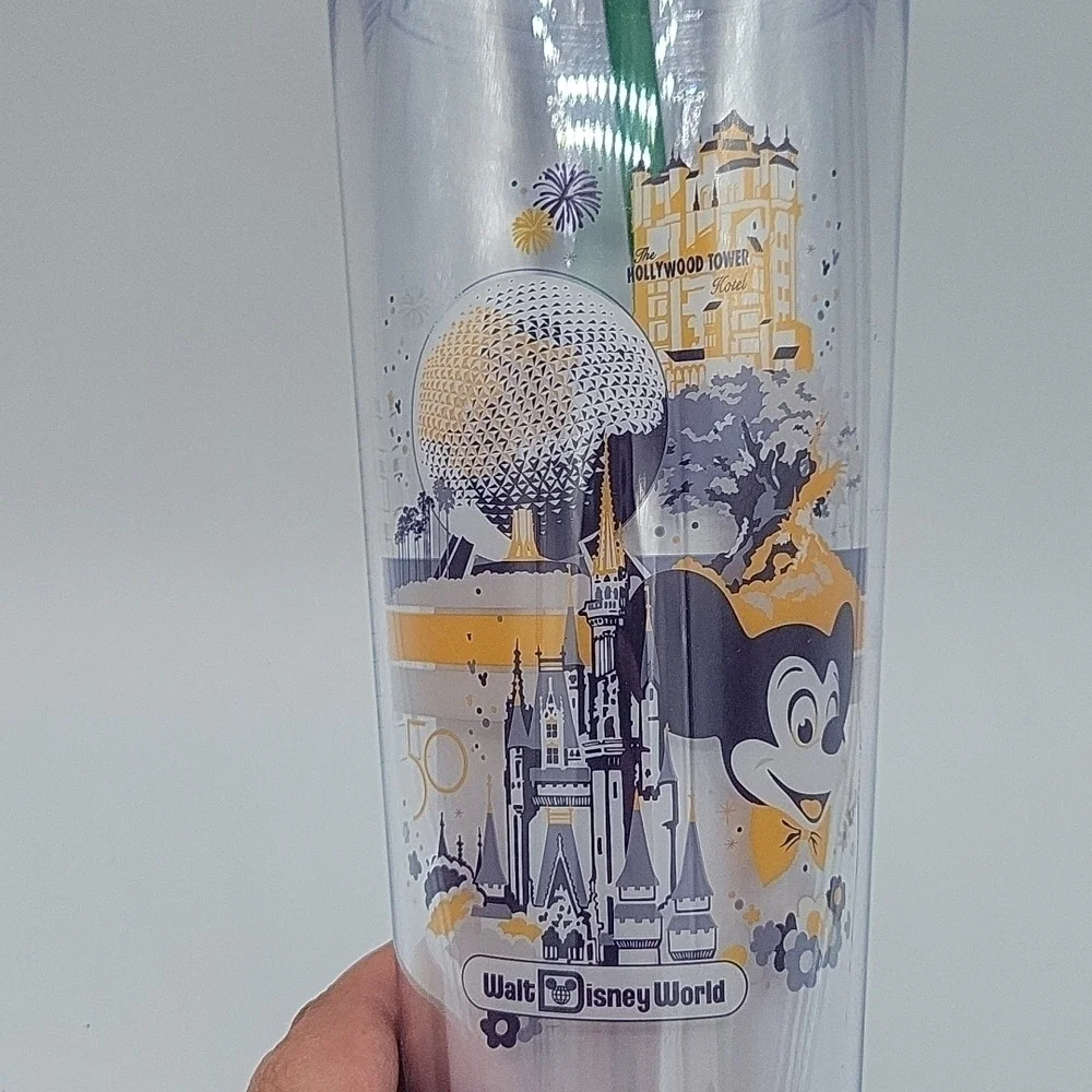 Starbucks Disney world 50th Anniversary Vault Collection Retro venti Tumbler